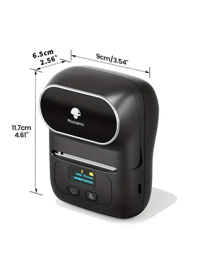 Phomemo M110 طابعة ملصقات لاسلكية محمولة بيضاء صانع ملصقات حرارية - Image 2